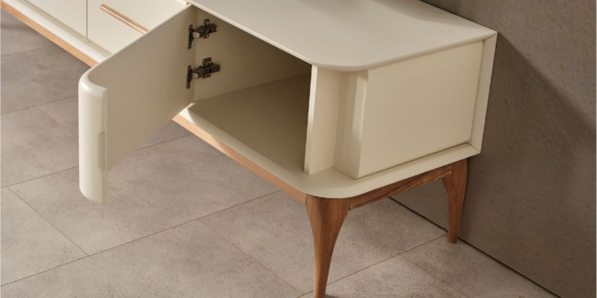 Destan Yemek Odası Takımı Krem